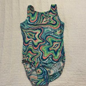 child large o zone leotard
